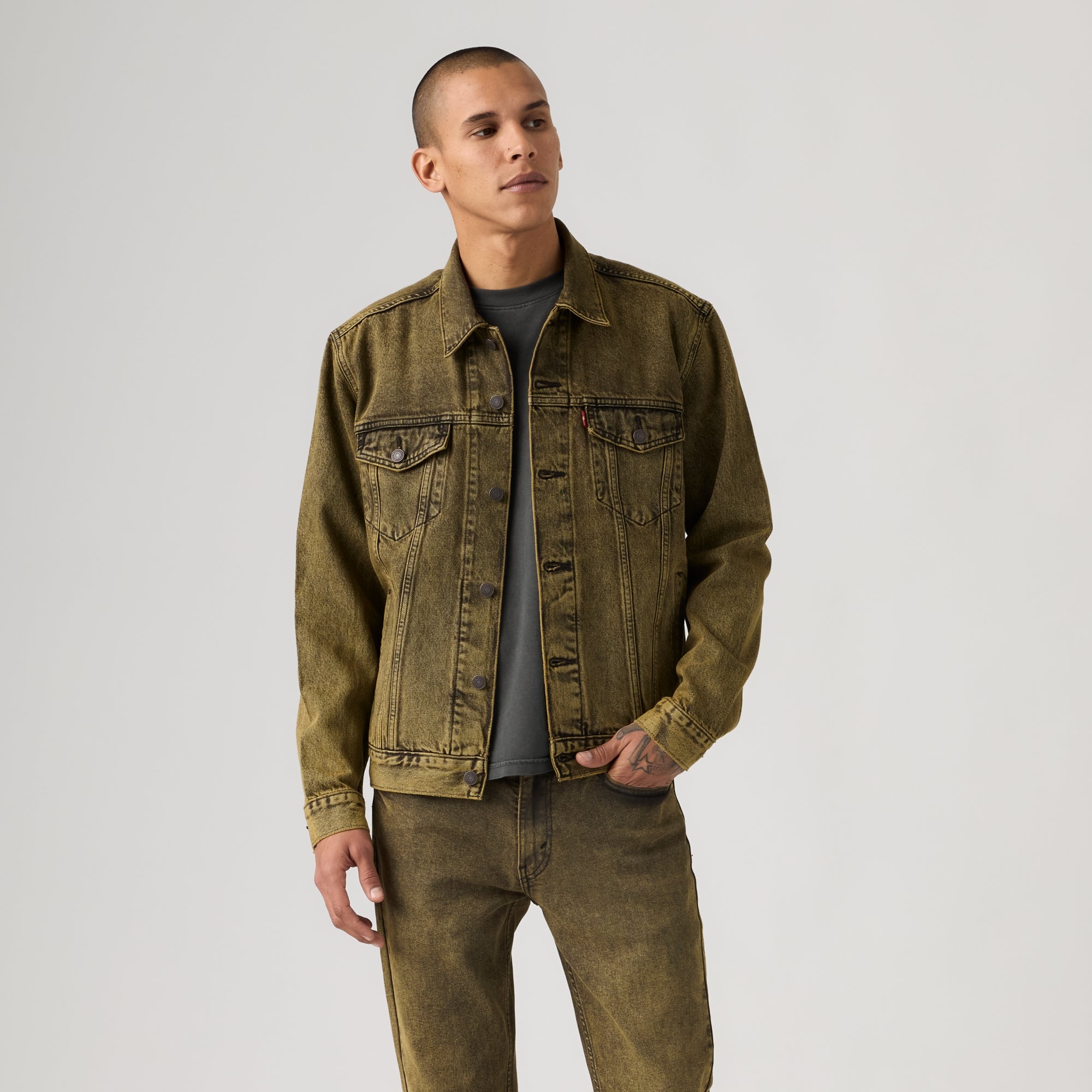 LEVI'S® MEN'S STANDARD TYPE 3 TRUCKER JACKET - MULTI COLOUR