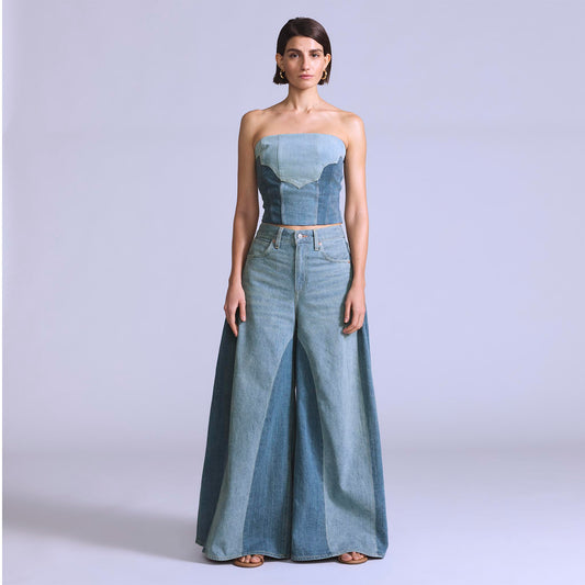 LEVI'S® BLUE TAB™ WOMEN'S MAX LOOSE JEANS - MED INDIGO - FLAT FINISH