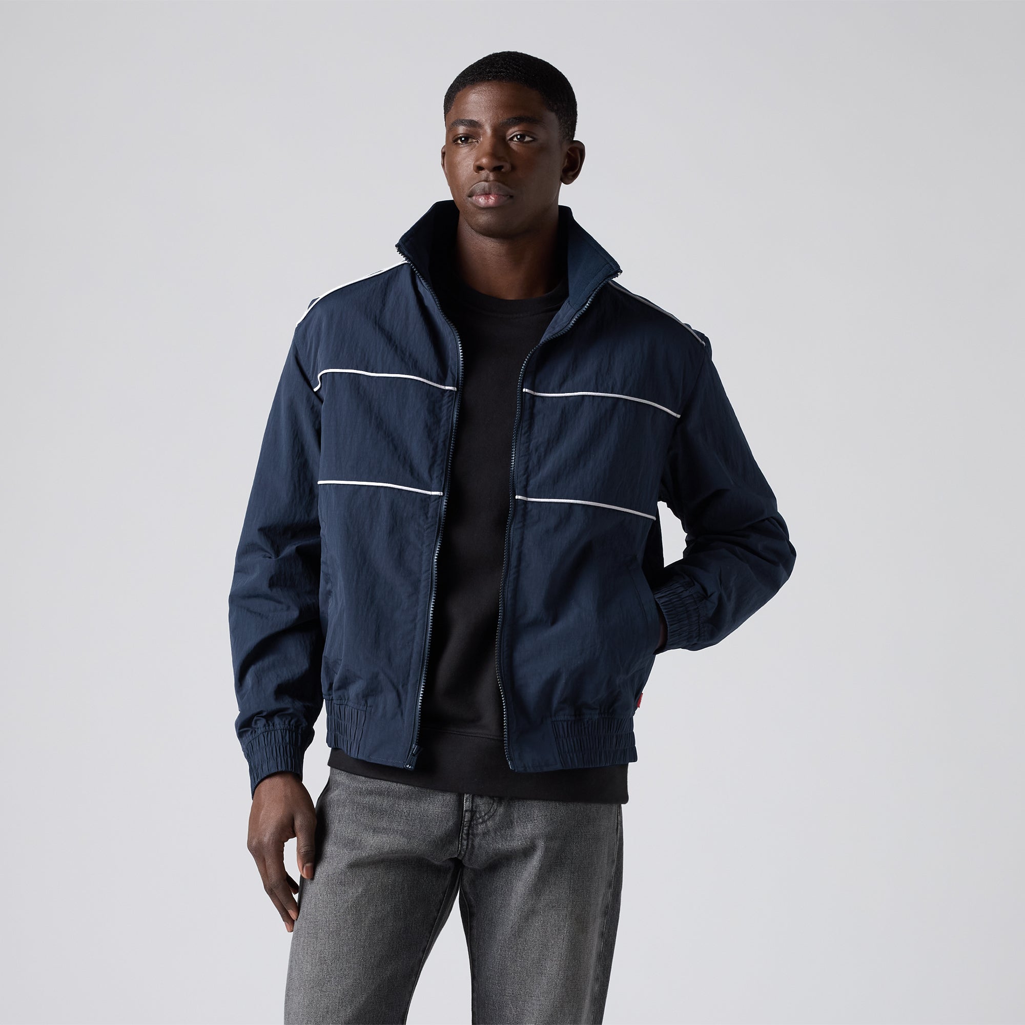 LEVI'S® MEN'S HEIGHTS PIPPING JACKET - BLUE