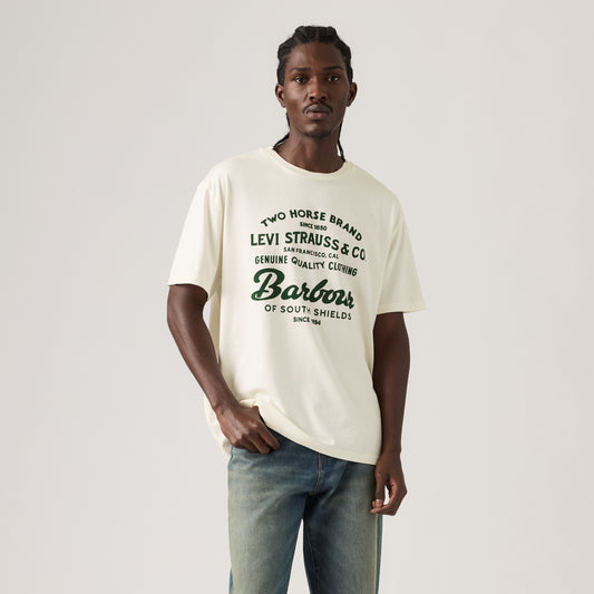 LEVI'S® X BARBOUR GRAPHIC T-SHIRT - WHITE