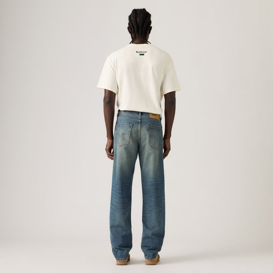 LEVI'S® X BARBOUR MEN'S 568™ LOOSE JEANS - DARK INDIGO FLAT FINISH