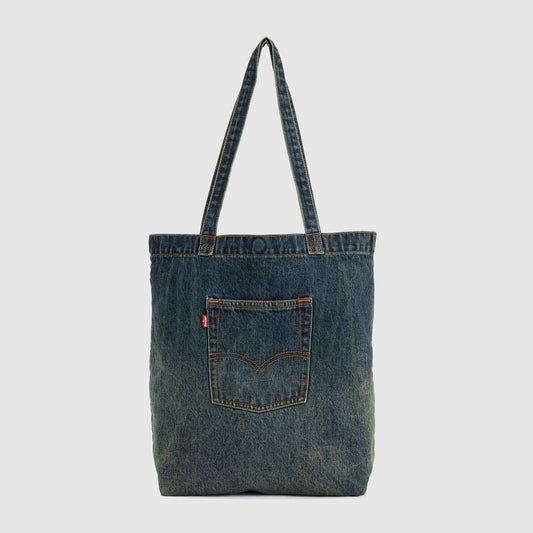 LEVI'S® WOMEN'S TOTE - DARK INDIGO - WORN IN