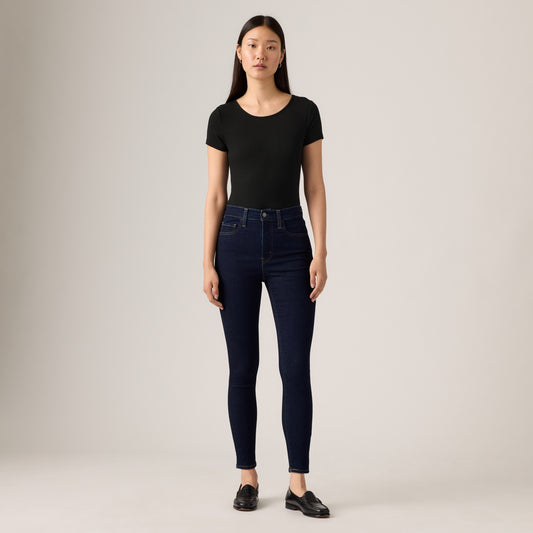 LEVI'S® WOMEN'S 720 HIGH-RISE SUPER SKINNY JEANS - DARK INDIGO FLAT FINISH
