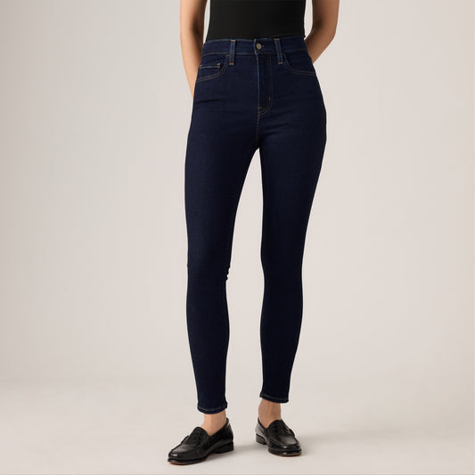 LEVI'S® WOMEN'S 720 HIGH-RISE SUPER SKINNY JEANS - DARK INDIGO FLAT FINISH