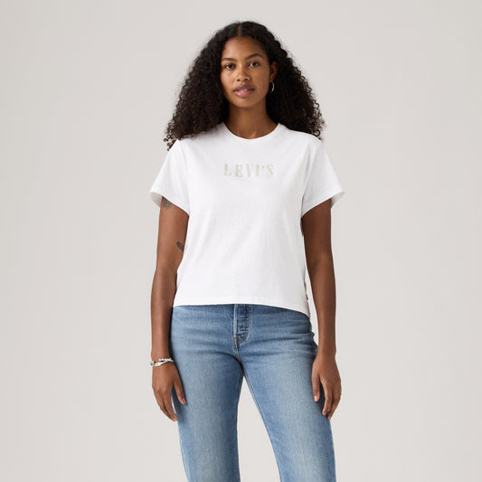 LEVI'S® WOMEN'S GRAPHIC CLASSIC TEE - WHITE