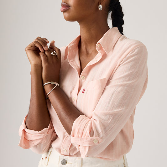 LEVI'S® WOMEN'S DARLENE UTILITY SHIRT - MULTI COLOUR