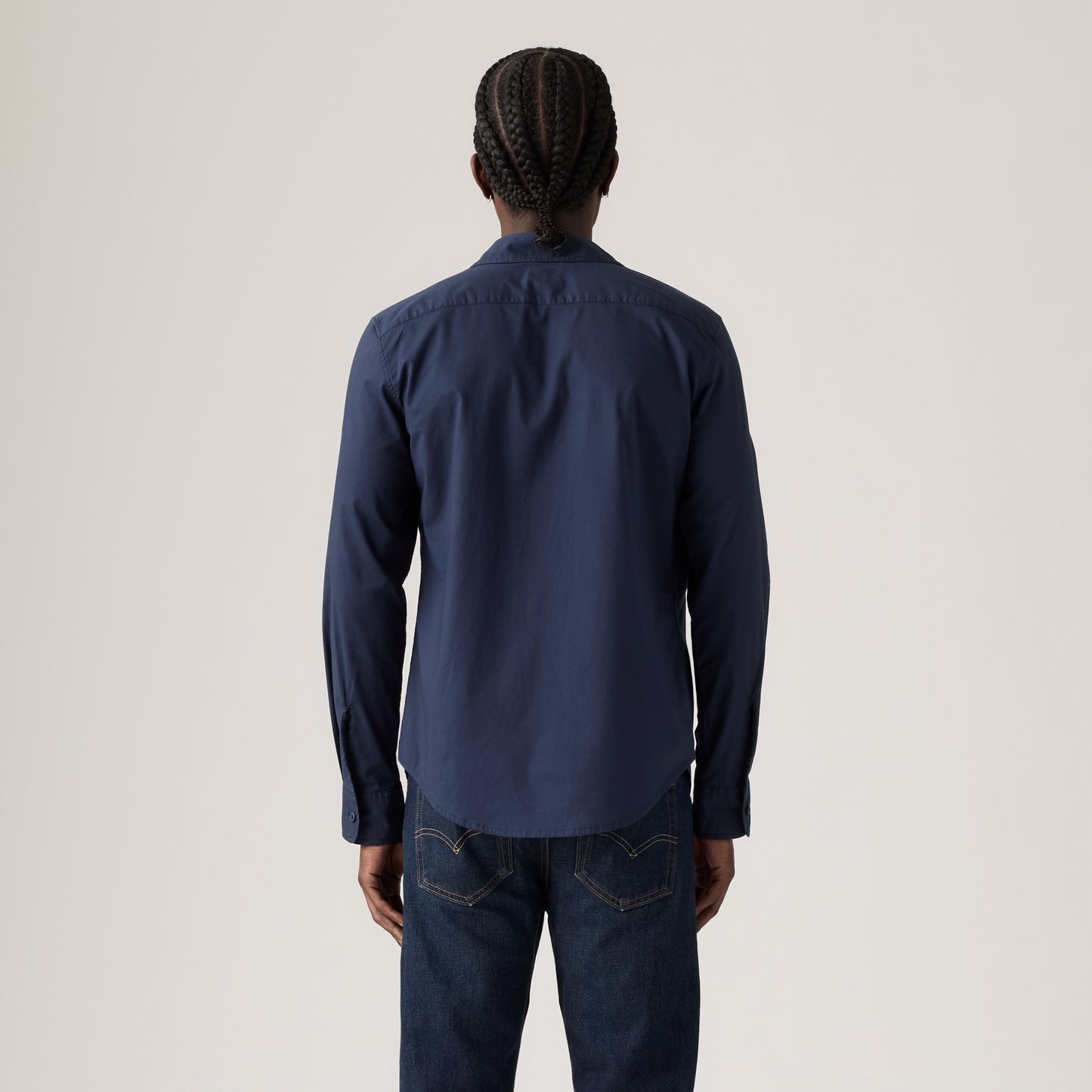 LEVI’S® MEN’S LONG-SLEEVE BATTERY HOUSEMARK SHIRT - BLUE