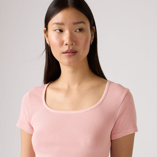 LEVI'S® WOMEN'S ESSENTIAL SQUARE NECK TEE - MULTI COLOUR