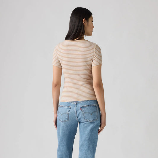LEVI'S® WOMEN'S HAYES TEE - NEUTRAL