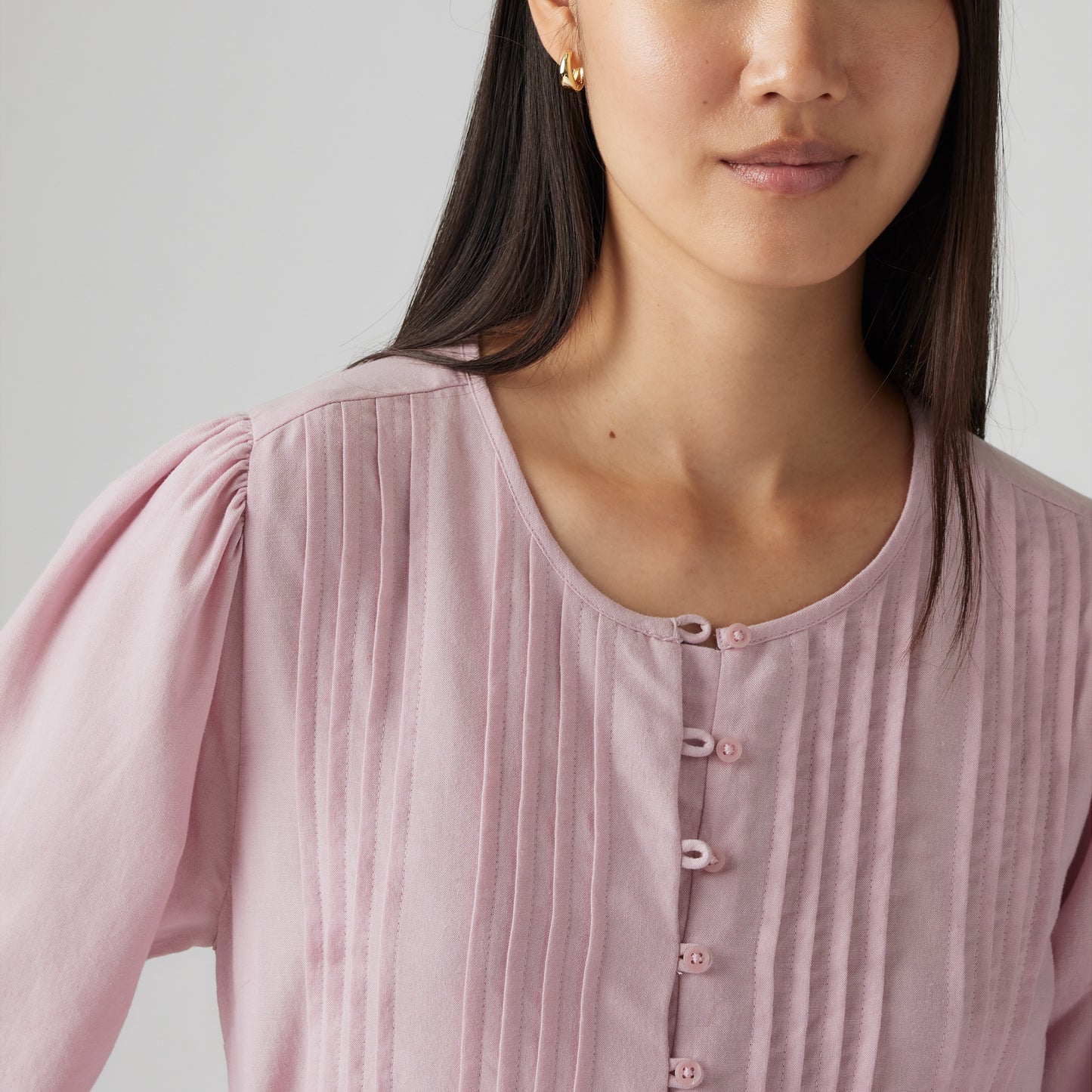 LEVI'S® WOMEN'S GINA BLOUSE - BLUE