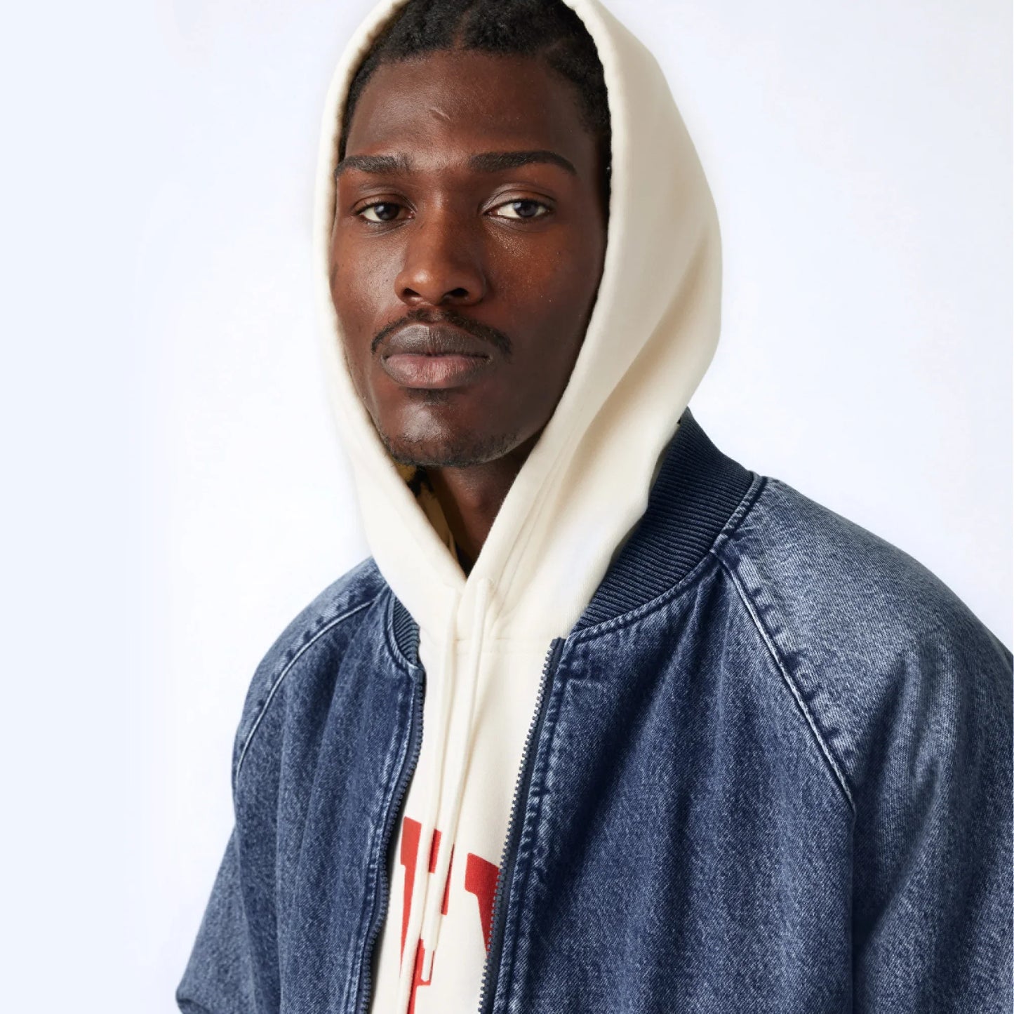 LEVI'S® MEN’S FILBERT FLIGHT JACKET - MED INDIGO - WORN IN