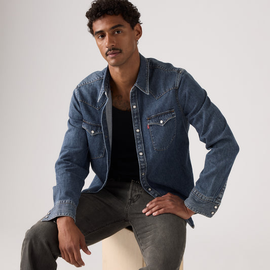 LEVI'S® MEN'S BARSTOW STANDARD FIT WESTERN SHIRT - MULTI COLOUR