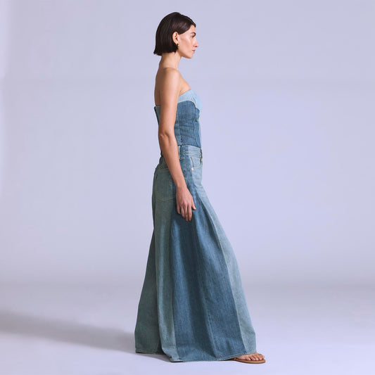 LEVI'S® BLUE TAB™ WOMEN'S MAX LOOSE JEANS - MED INDIGO - FLAT FINISH