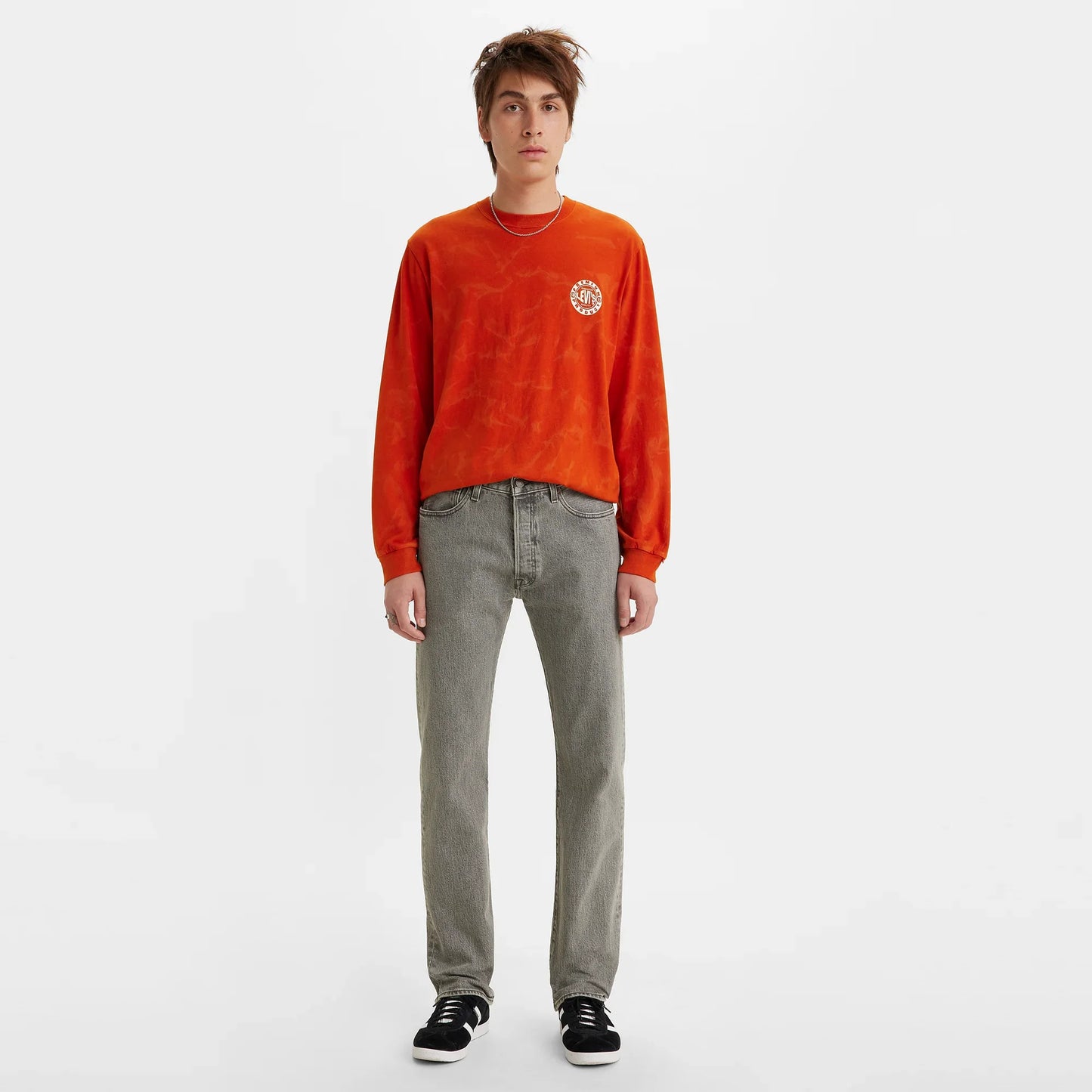 LEVI'S® MEN'S 501® ORIGINAL JEANS - GREY