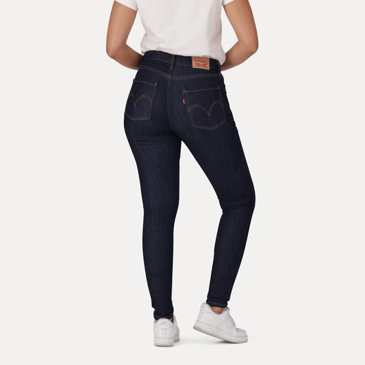 LEVI'S® WOMEN'S CURVY SUPER SKINNY - DARK INDIGO - FLAT FINISH