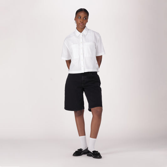 LEVI'S® WOMEN'S BAGGY DAD JORTS - BLACK