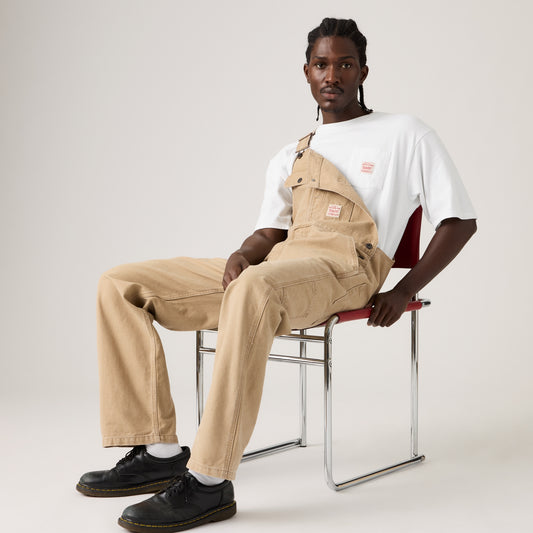 LEVI'S® MEN'S LOOSE OVERALLS - BROWN