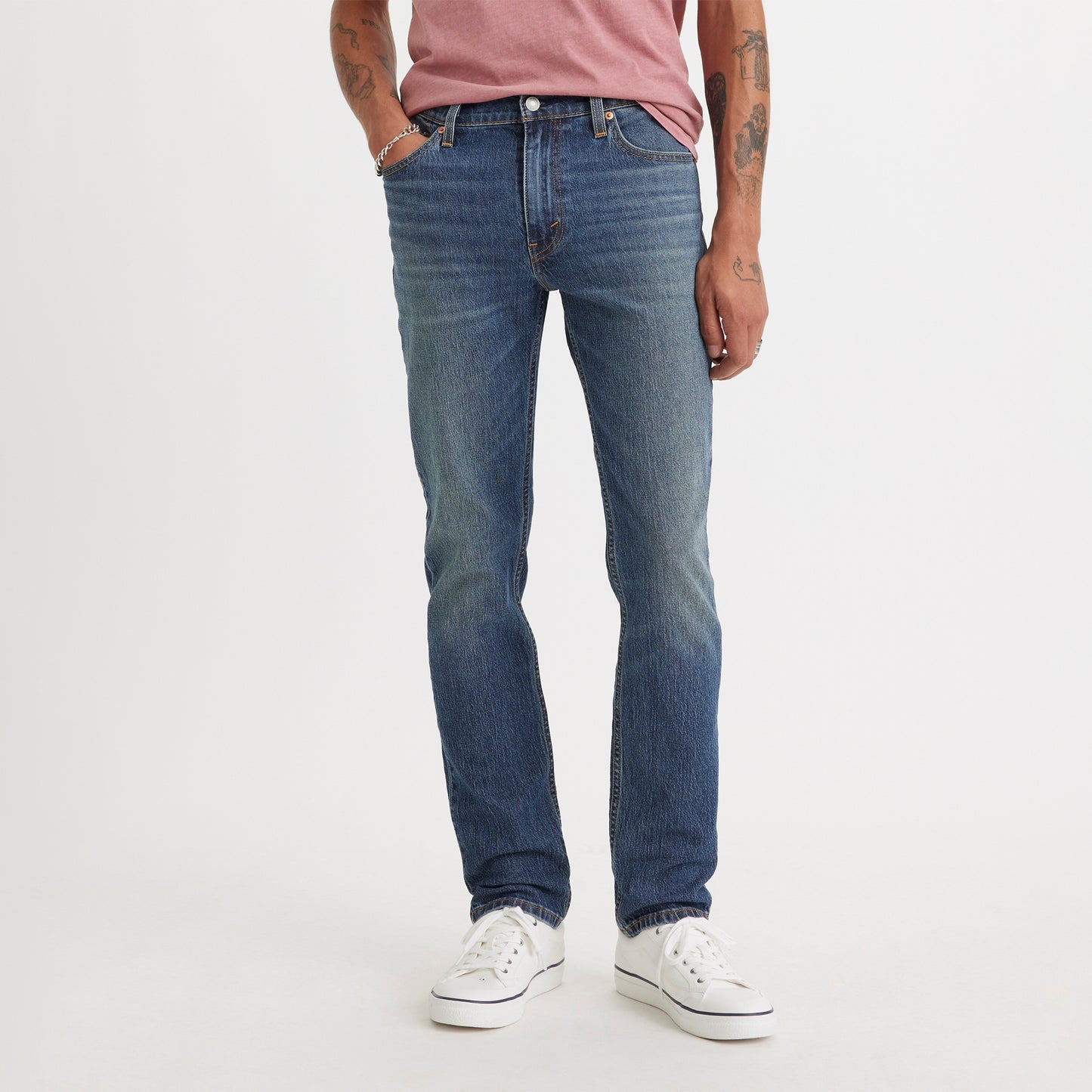 LEVI'S® MEN'S 511™ SLIM JEANS - DARK INDIGO WORN IN