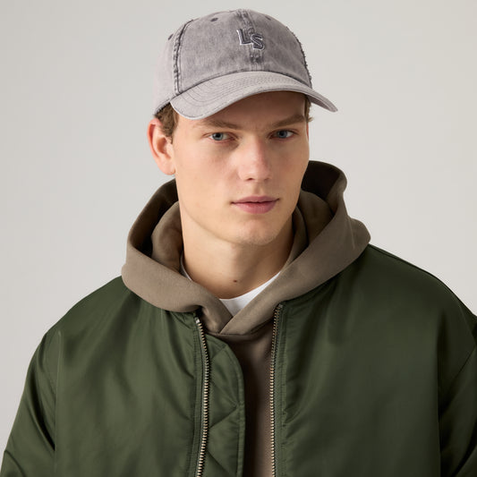 LEVI'S® MEN'S MONOGRAM CAP - GREY