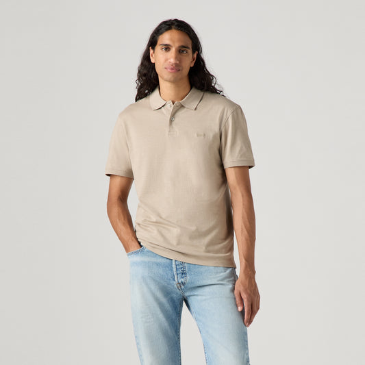 LEVI'S® MEN’S SLIM HOUSEMARK POLO SHIRT - NEUTRAL