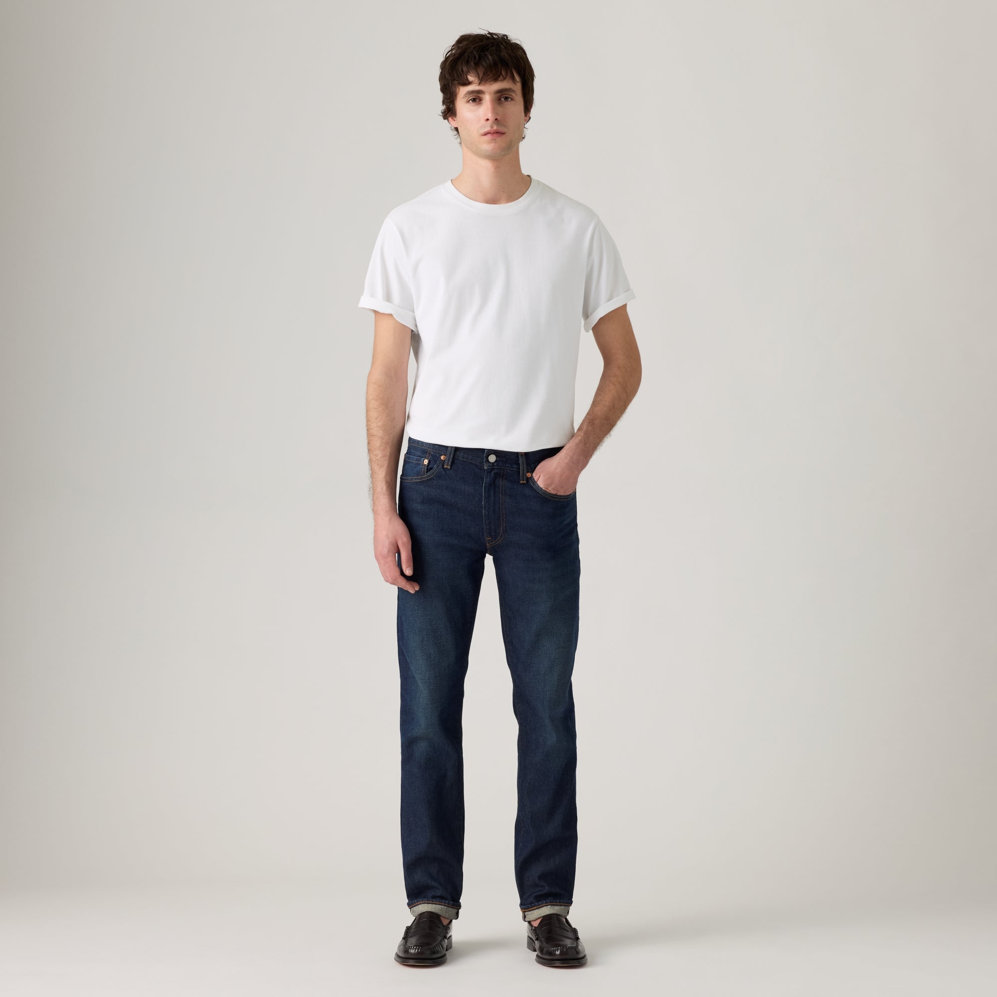LEVI'S® MEN'S 511™ SLIM JEANS - DARK INDIGO WORN IN