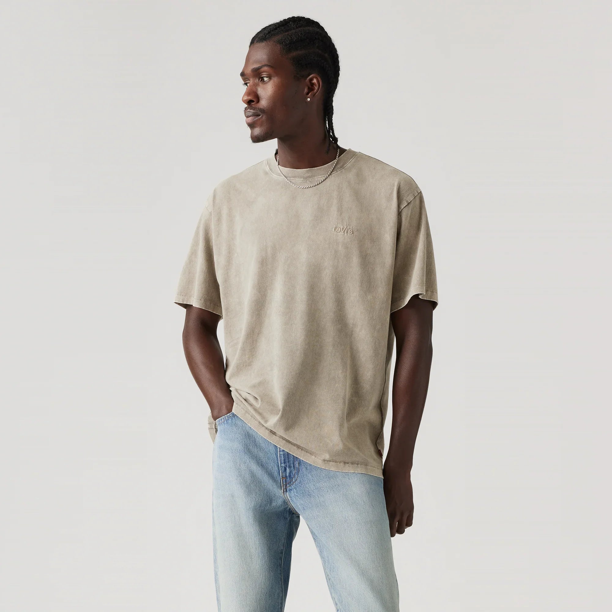 LEVI'S® MEN'S RED TAB™ VINTAGE T-SHIRT - GREY