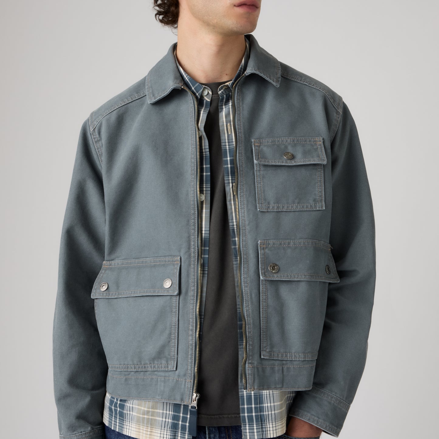 LEVI'S® MEN'S NEWELL UTILITY JACKET - MULTI-COLOR