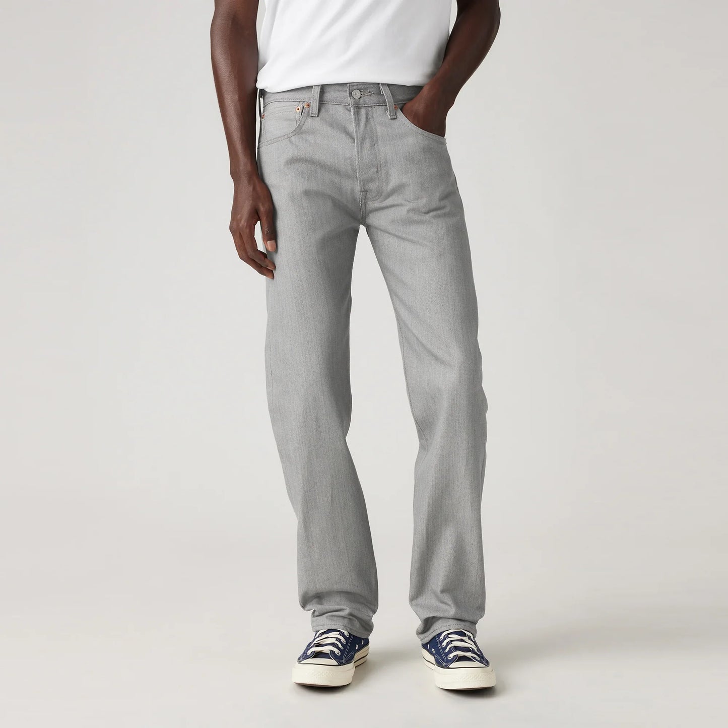 LEVI'S® MEN'S 501® ORIGINAL SHRINK-TO-FIT™ JEANS - GREY