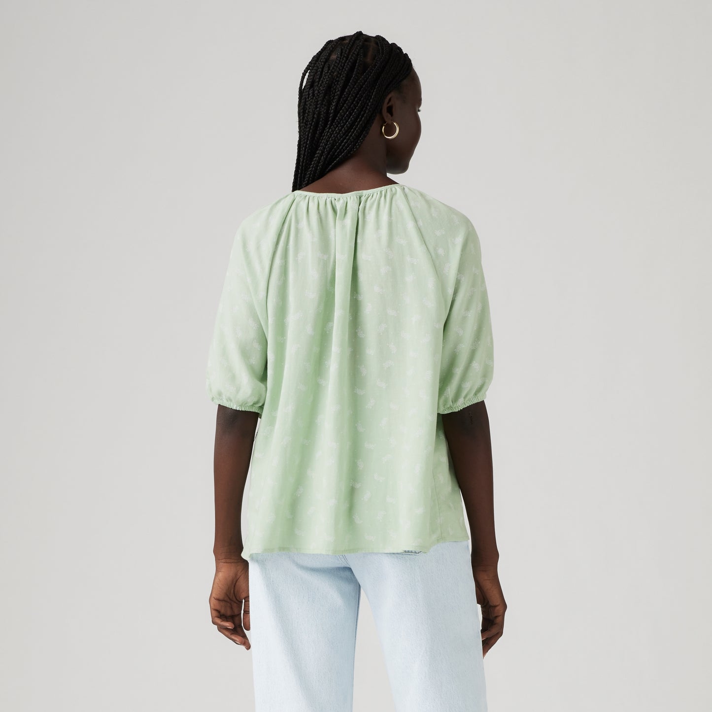 LEVI'S® WOMEN'S LEANNE BLOUSE - GREEN