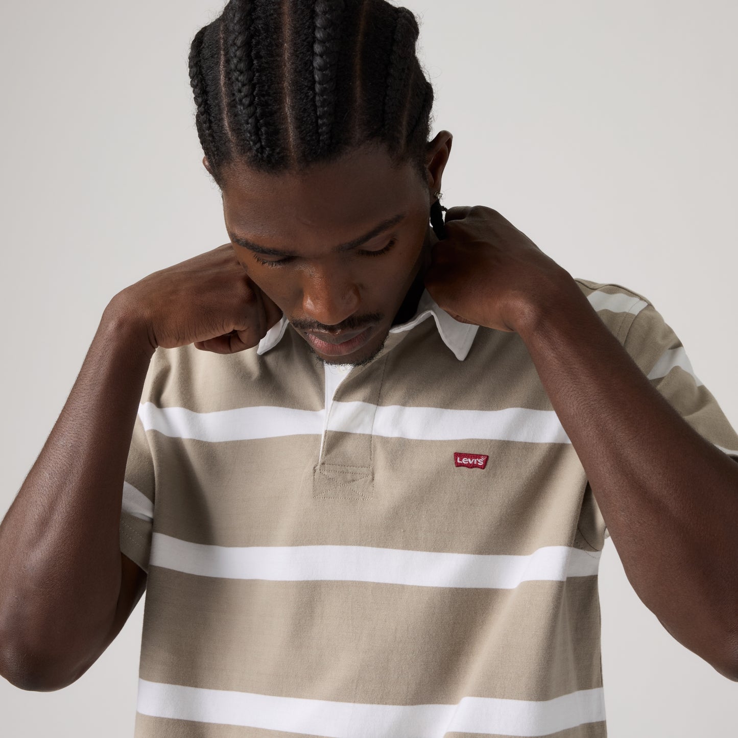 LEVI'S® MEN'S CLASSIC SHORT-SLEEVE RUGBY SHIRT - MULTI COLOUR