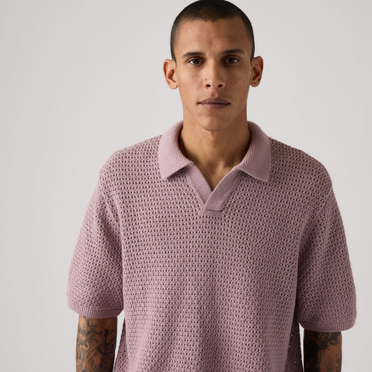 LEVI'S® MEN'S DILLON OPEN COLLAR POLO - MULTI-COLOR
