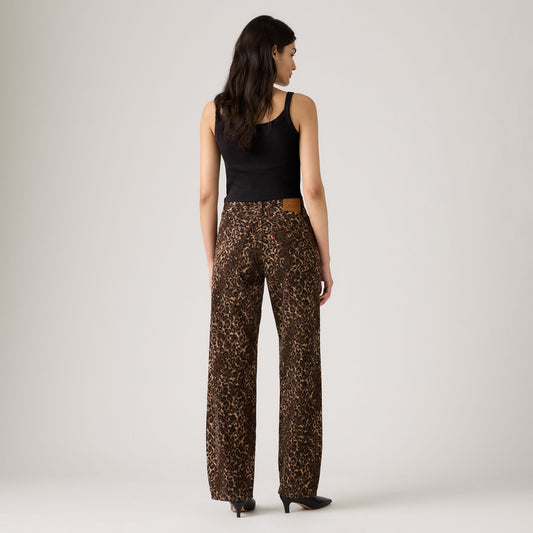 LEVI'S® WOMEN'S BAGGY DAD JEANS - MED INDIGO - WORN IN