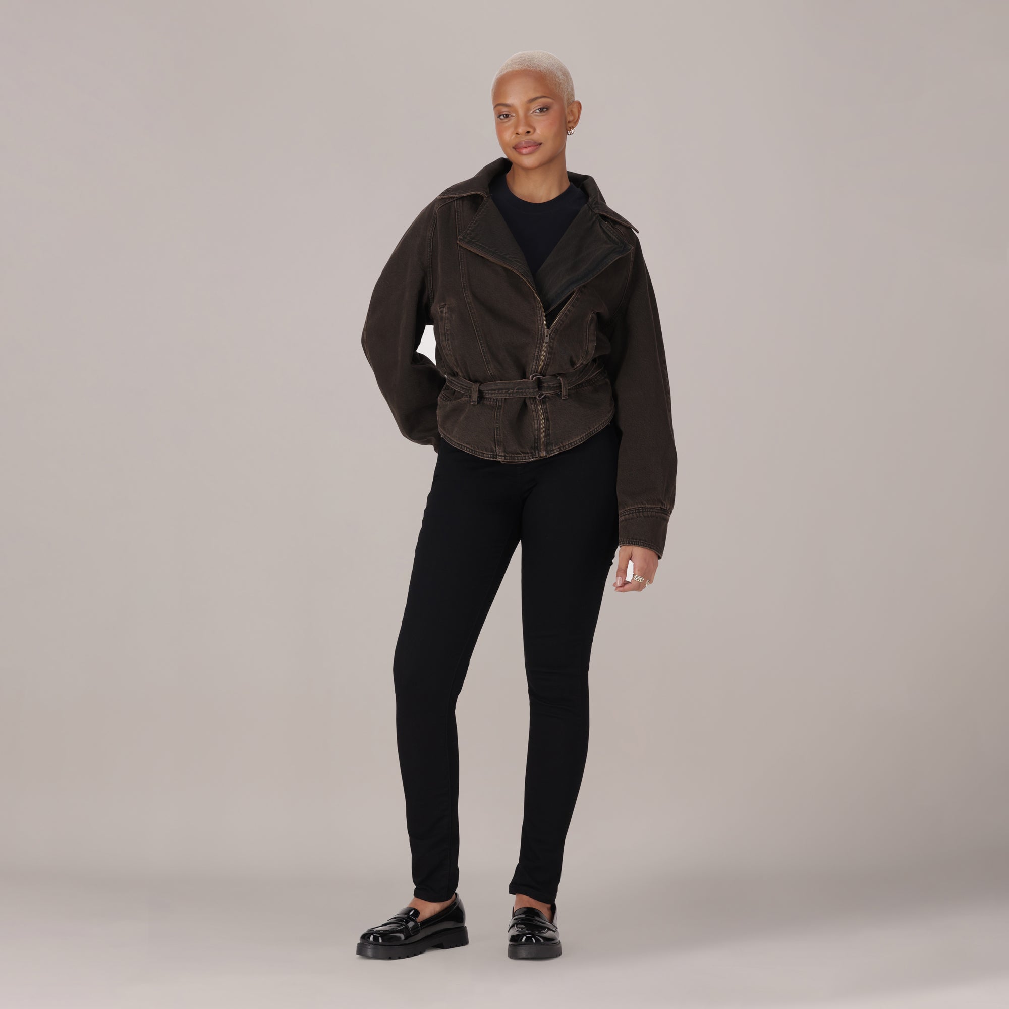 LEVI'S® WOMEN'S CURVY HIGH-RISE SUPER SKINNY - BLACK