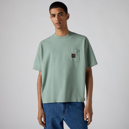 LEVI'S® MEN'S SHORT-SLEEVE WORKWEAR POCKET T-SHIRT - GREEN