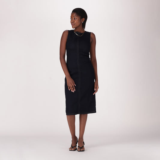 LEVI'S® WOMEN'S SHORT-SLEEVE LOGAN WESTERN DRESS - MULTI COLOUR