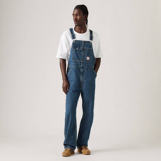 LEVI'S® MEN'S LOOSE OVERALLS - DARK WASH