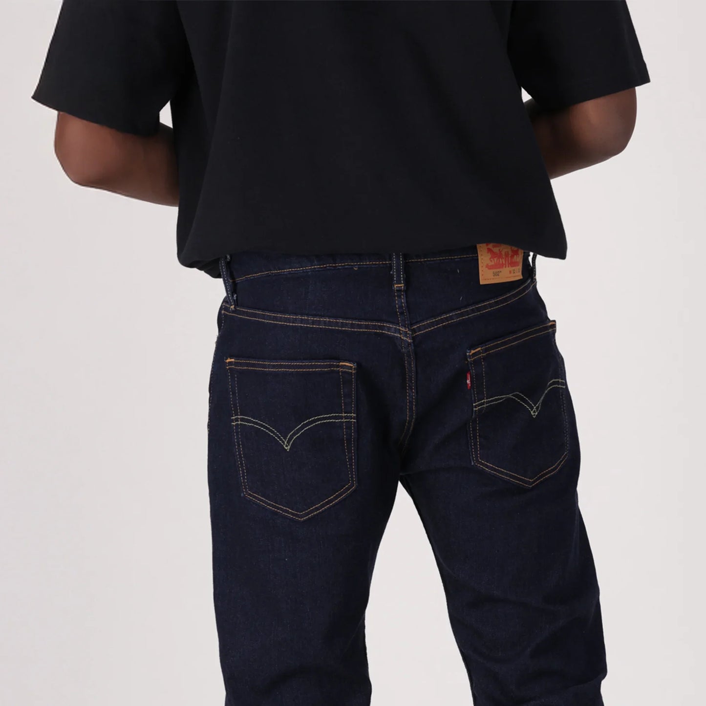 LEVI'S® MEN'S 502™ TAPER JEANS - DARK INDIGO - FLAT FINISH