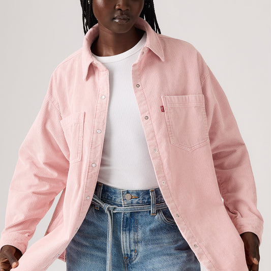 LEVI'S® WOMEN'S IRIS CORDUROY OVERSHIRT - MULTI COLOUR