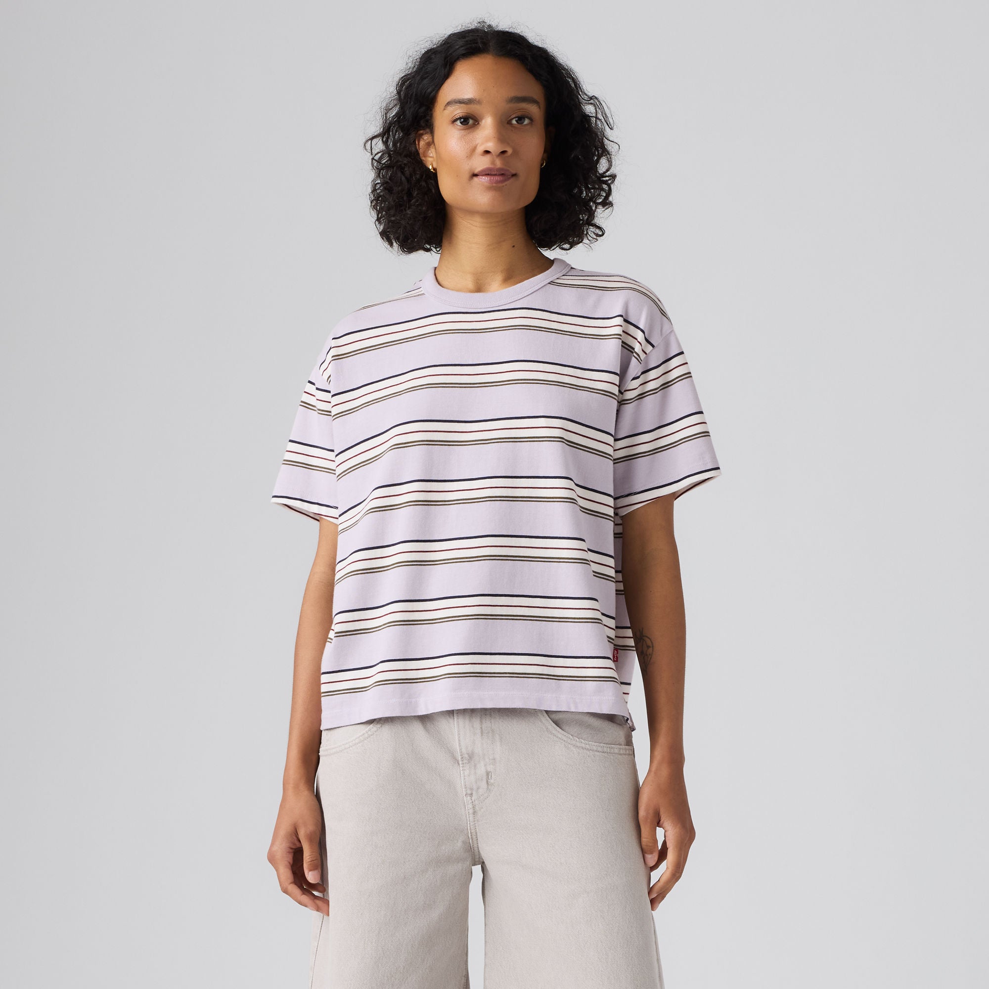 LEVI'S® WOMEN'S VINTAGE SHORT-SLEEVE TEE - PURPLE