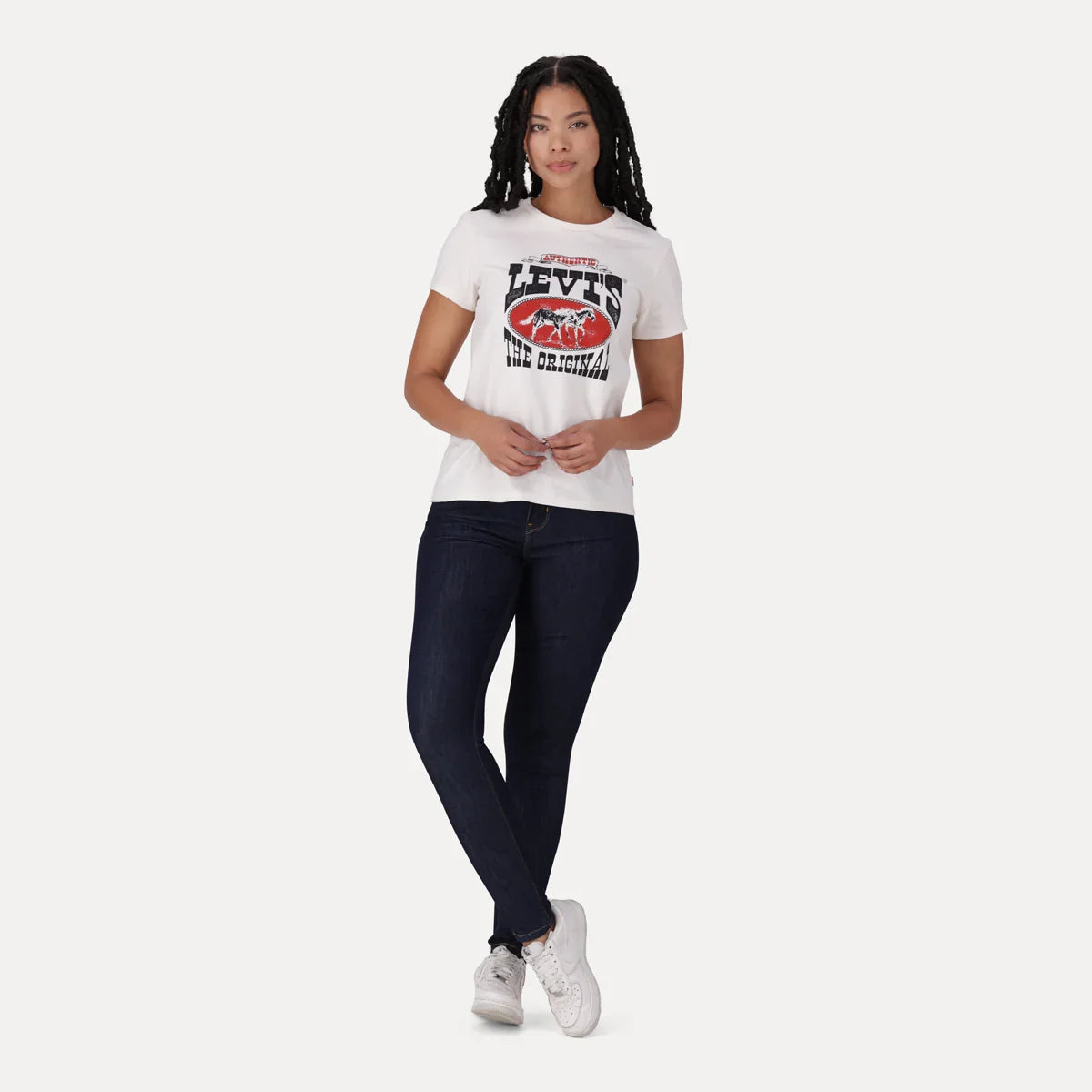 LEVI'S® WOMEN'S CURVY SUPER SKINNY - DARK INDIGO - FLAT FINISH