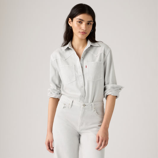 LEVI'S® WOMEN'S TEODORA WESTERN SHIRT - MULTI COLOUR