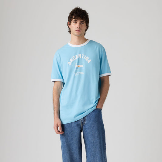 LEVI'S® ARGENTINA MEN'S RINGER TEE - MULTI COLOUR