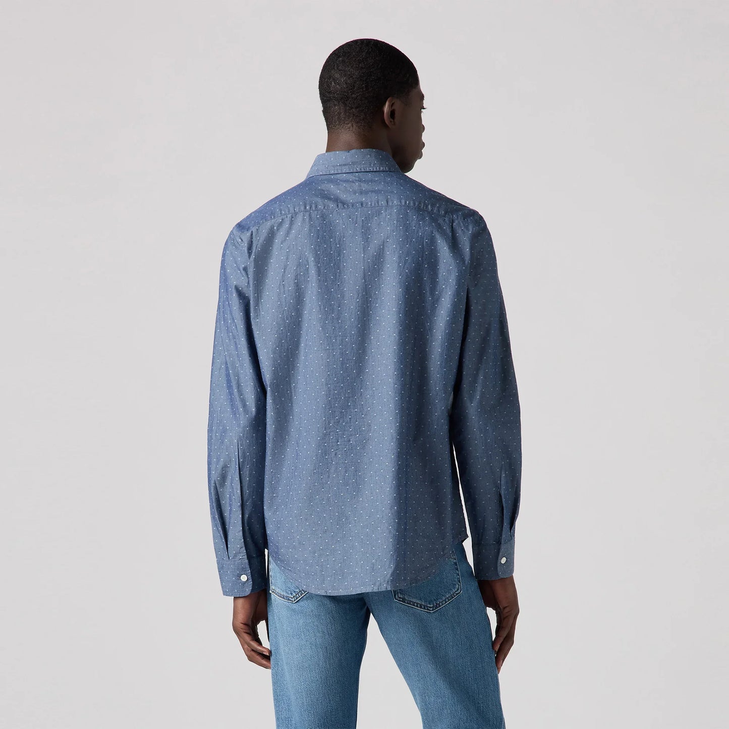 LEVI'S® MEN'S CLASSIC POCKET STANDARD FIT SHIRT - DARK INDIGO - FLAT FINISH