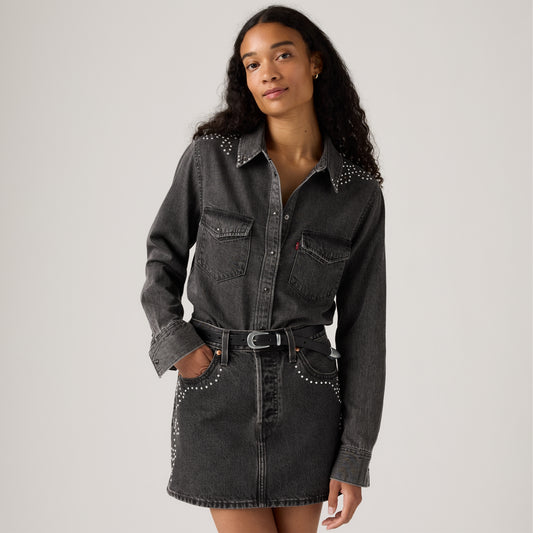 LEVI'S® WOMEN'S ESSENTIAL WESTERN SHIRT - MULTI COLOUR