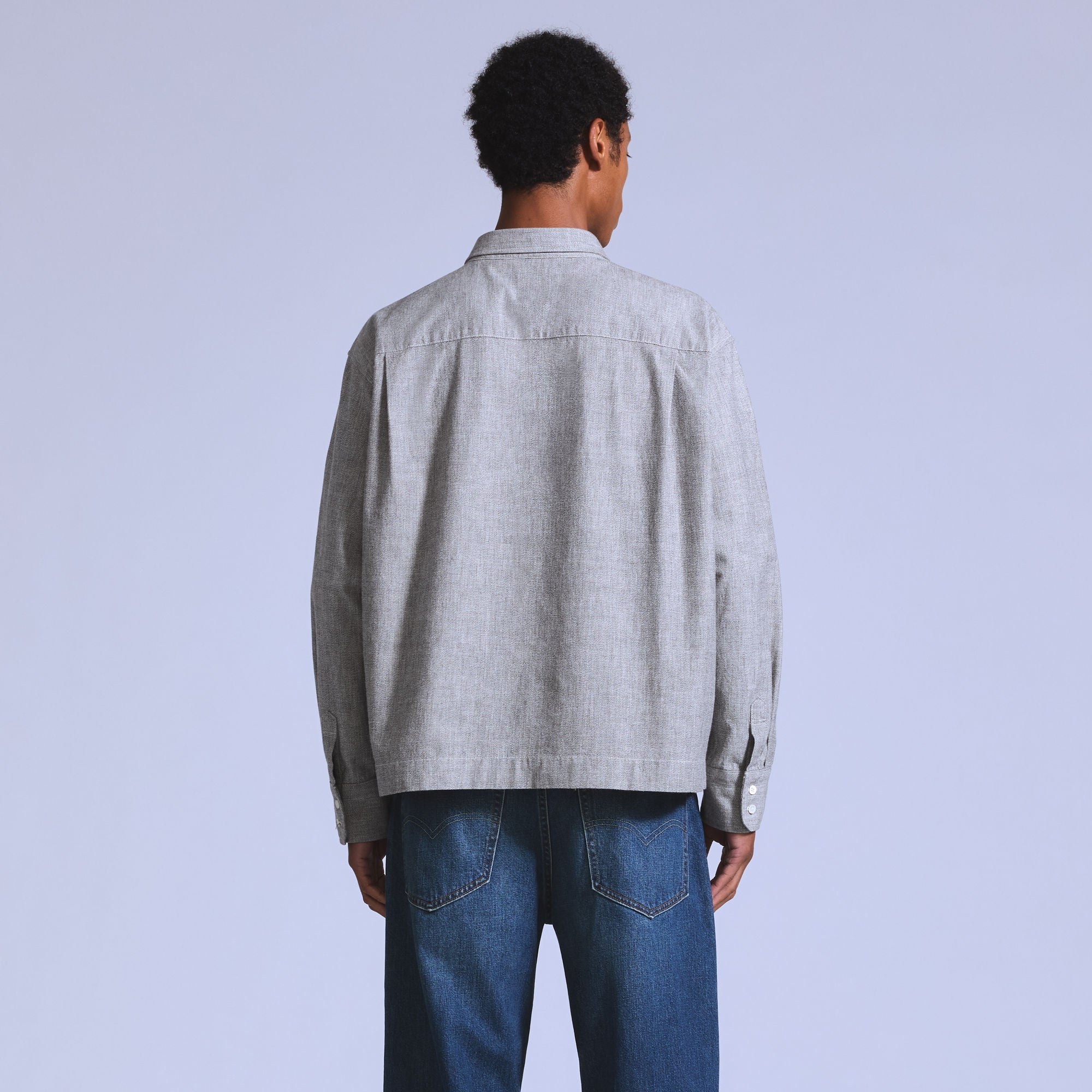 LEVI'S® BLUE TAB™ MEN'S BOXY SHIRT - GREY