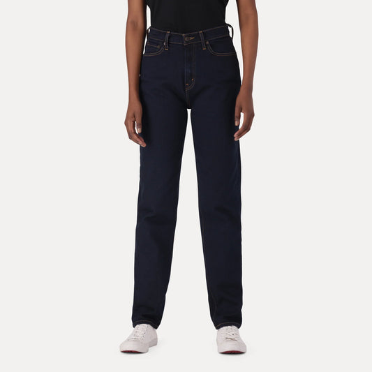 LEVI'Sยฎ WOMEN'S '80S MOM JEANS - DARK INDIGO - FLAT FINISH
