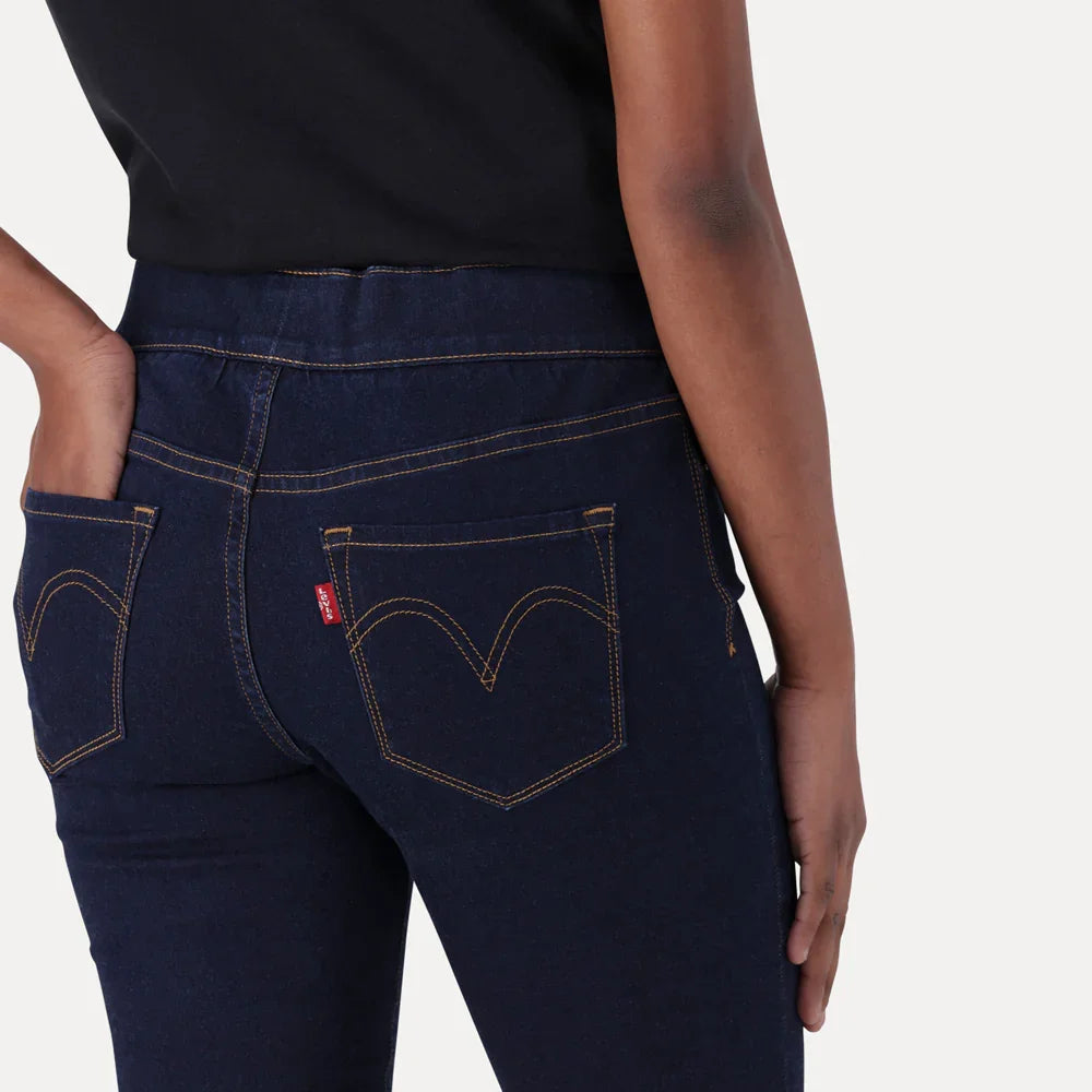 LEVI'S® WOMEN'S JEGGINGS - DARK INDIGO - FLAT FINISH