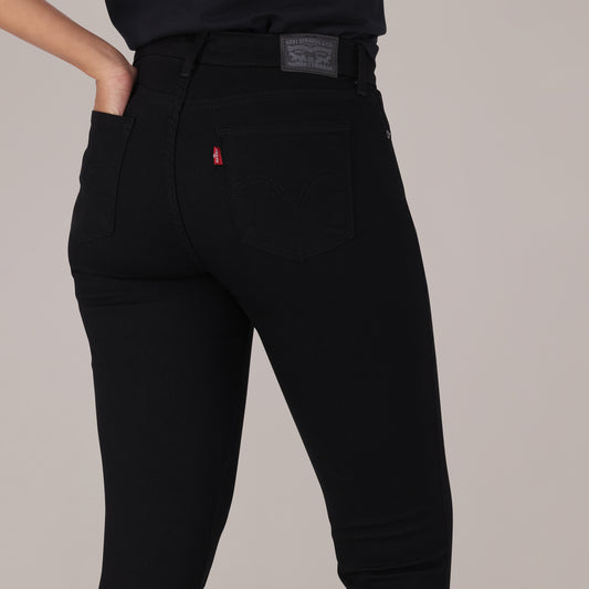 LEVI'S® WOMEN'S CURVY HIGH-RISE SUPER SKINNY - BLACK