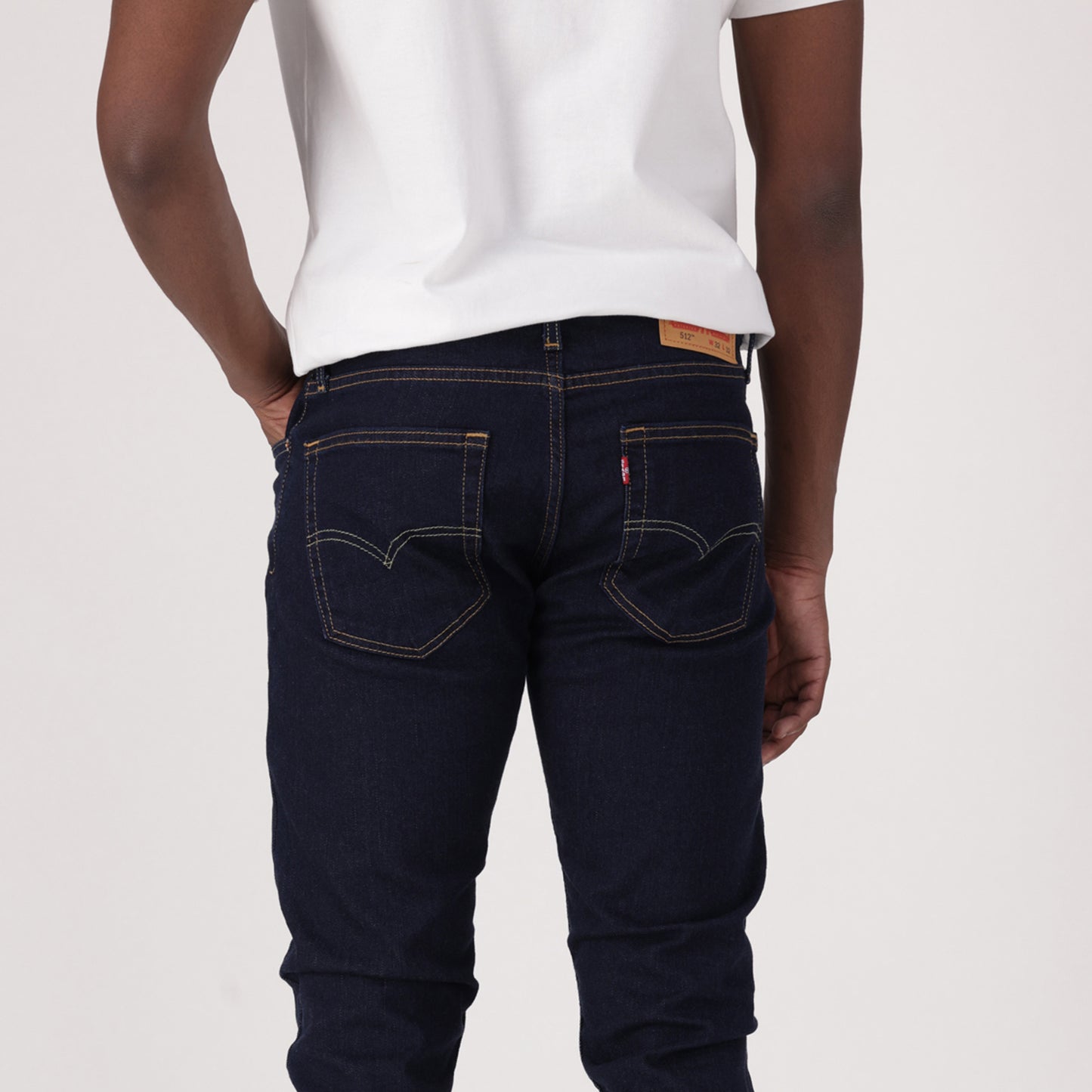 LEVI'S® MEN'S 512™ SLIM TAPER JEANS - DARK INDIGO - FLAT FINISH