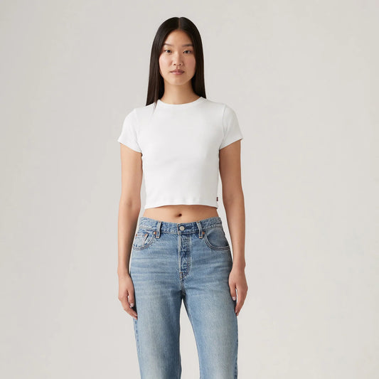 LEVI'S® WOMEN'S ESSENTIAL SPORTY T-SHIRT - WHITE